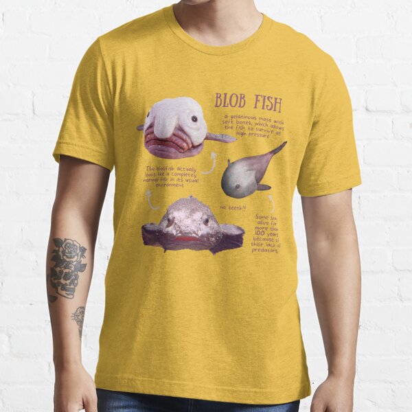 Blob Fish Kids T-Shirt for Sale by SillyFun