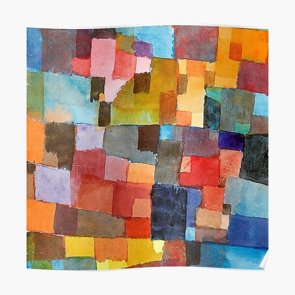 Paul klee abstract art Poster