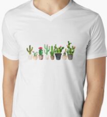 Cactus Men's V-Neck T-Shirt