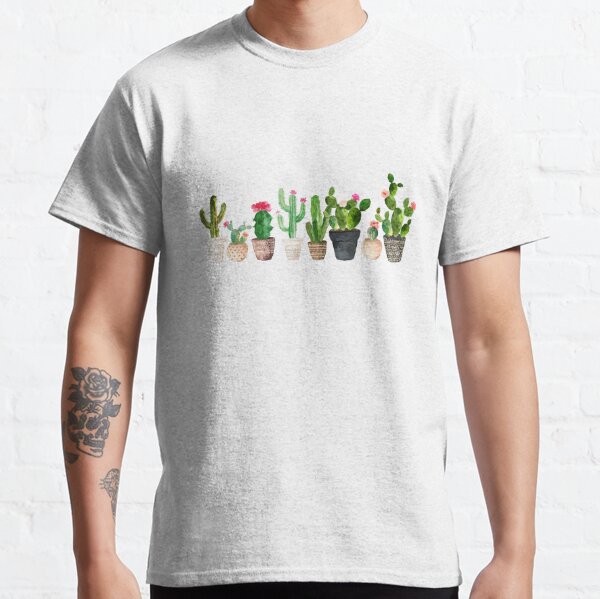 Cactus Arc T-shirt Market Tops T-Shirts White