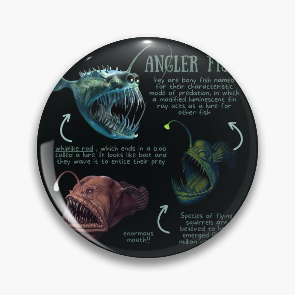 Item preview, Angler Fish Fun Fact designed and sold by KyleNesas.