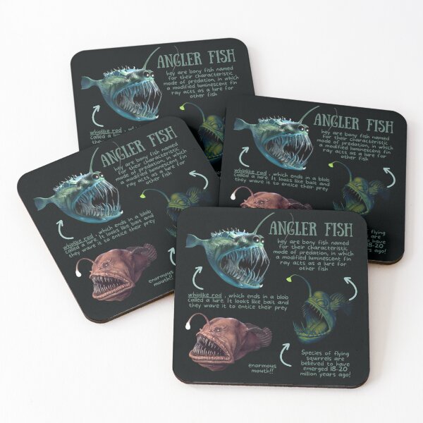 Item preview, Angler Fish Fun Fact designed and sold by KyleNesas.