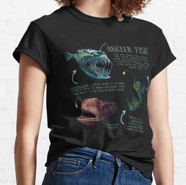 Angler fish t shirt - A Story In T Shirts