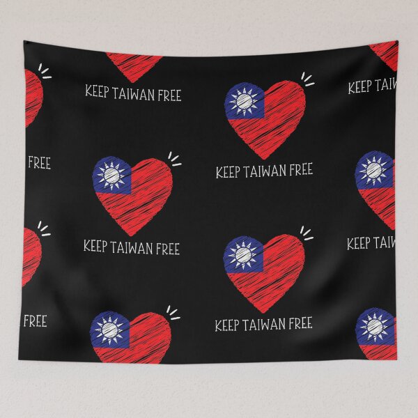 Item preview, Free Taiwan | I Stand With Taiwan | Support Taiwan Keep Taiwan Free designed and sold by RetroVitageGuru.