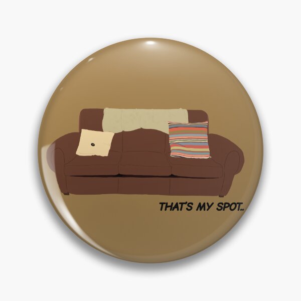 Item preview, That's My Spot Sheldon Couch designed and sold by senaeksi.
