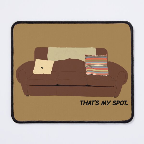 Item preview, That's My Spot Sheldon Couch designed and sold by senaeksi.