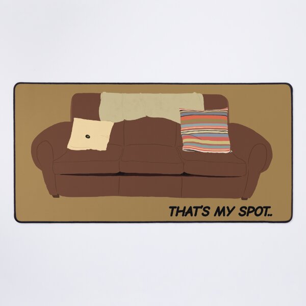 Item preview, That's My Spot Sheldon Couch designed and sold by senaeksi.