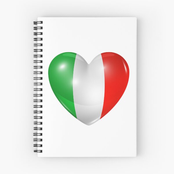 Item preview, corazón italiano con colores nacionales designed and sold by JAG2B.