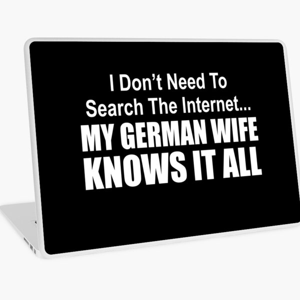 Item preview, German Wife Knows It All designed and sold by jaycartoonist.