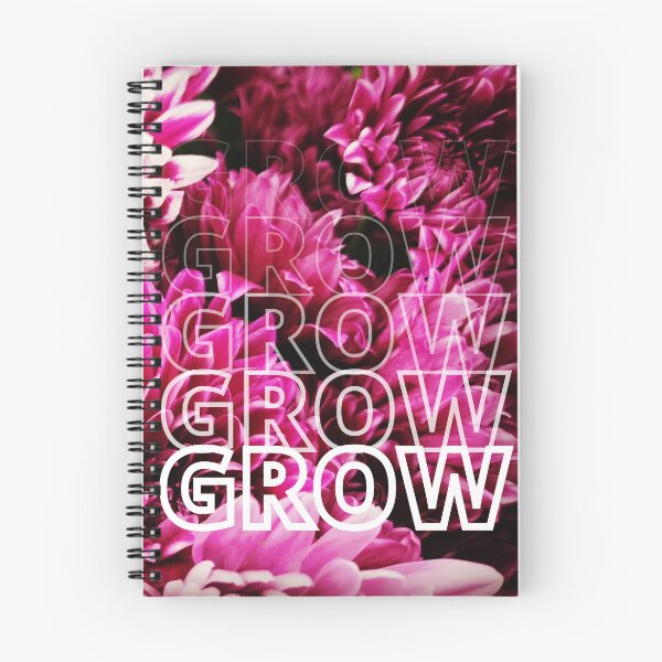 Item preview, GROW (Below) - Frilly Magenta Flowers designed and sold by AliceSLee.