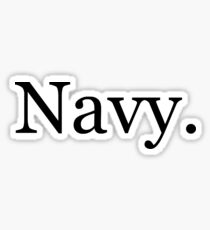 navy Sticker
