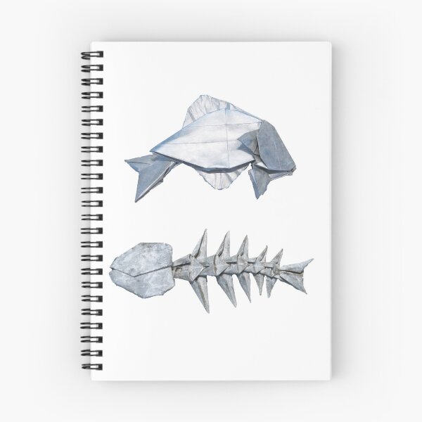 Item preview, Origami fish and fishbone designed and sold by portinart.