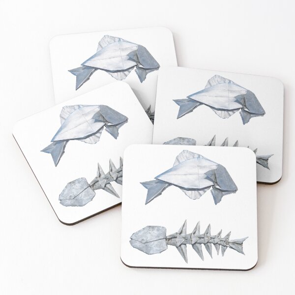 Item preview, Origami fish and fishbone designed and sold by portinart.