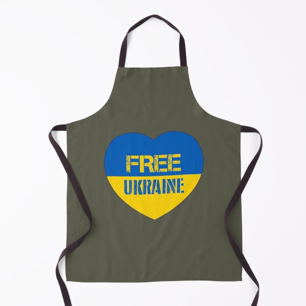 Item preview, Free Ukraine Heart Art designed and sold by AJ Liber.