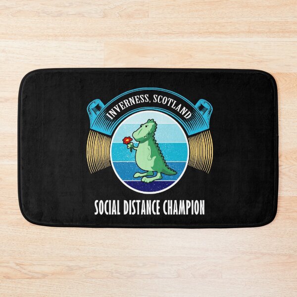 Item preview, loch ness, monster, scotland, Inverness, social distance champion designed and sold by mmammammira.