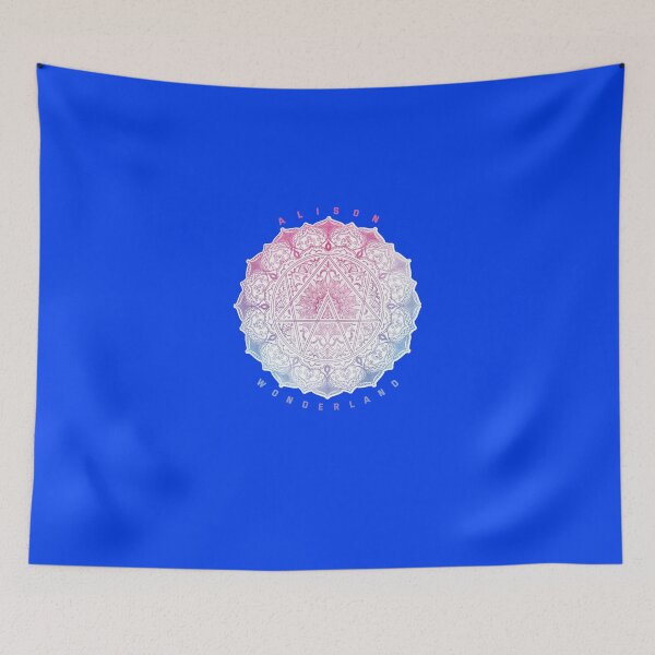 Aperçu de l'œuvre Alison Wonderland Mandala T-shirt classique créée et vendue par MandySeidlitz.