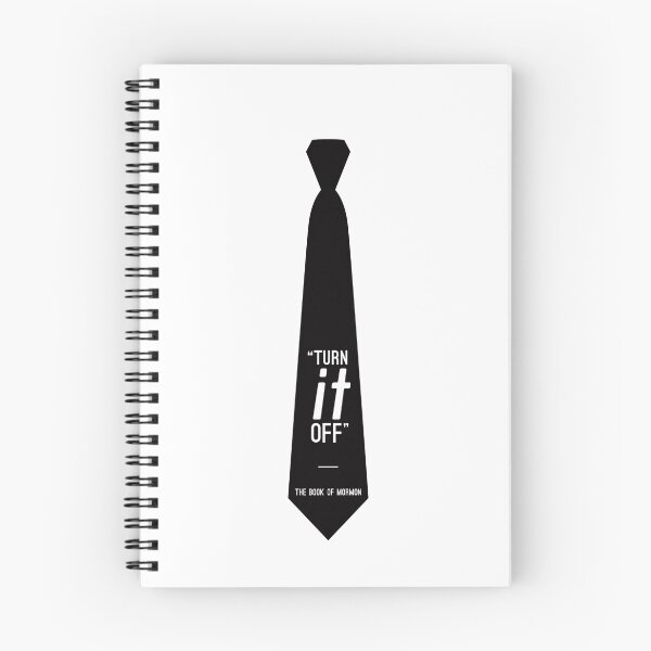 Item preview, Turn It Off Tie - The Book of Mormon designed and sold by vincentbounty.