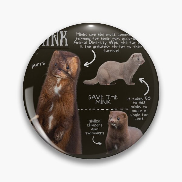 Item preview, Mink Fun Fact designed and sold by KyleNesas.