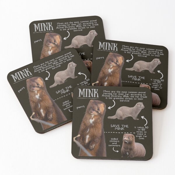 Item preview, Mink Fun Fact designed and sold by KyleNesas.