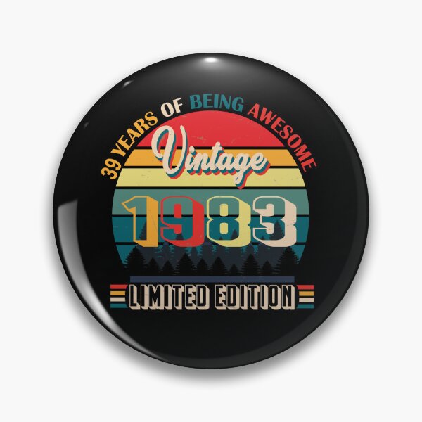 Item preview, 39 years of being awesome vintage 1983 limited edition | Born January 1983 Limited Edition 39 Years Of Being Awesome Vintage , January 1983 39 Years Old , 39th Birthday designed and sold by SimoSaladain.