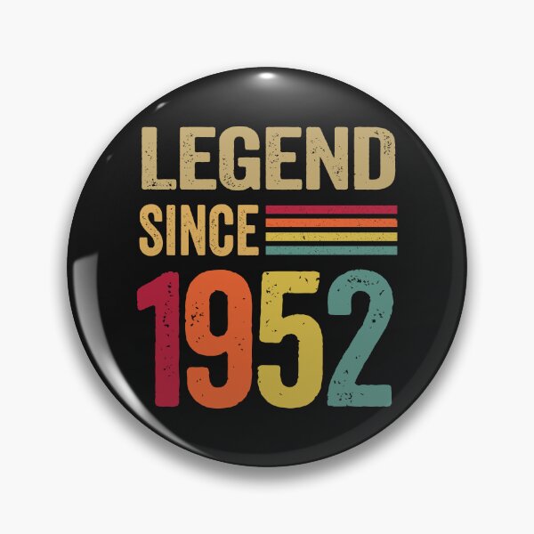 Item preview, 70 Year Old Gifts Legend since 1952 70th Birthday gift designed and sold by BahaaIB.