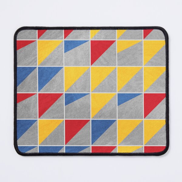 Item preview, Grunge Shards Pattern - Neo Geometric Patterns - Geometric  Shards - Abstract Geometric Art - Yellow Red Blue Gray designed and sold by jacnotjac.