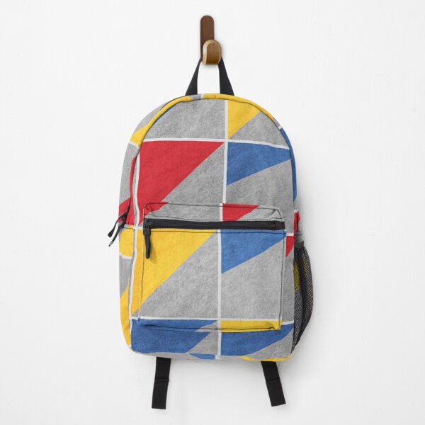 Item preview, Grunge Shards Pattern - Neo Geometric Patterns - Geometric  Shards - Abstract Geometric Art - Yellow Red Blue Gray designed and sold by jacnotjac.