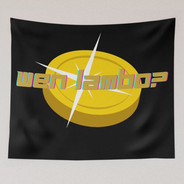 Item preview, WEN LAMBO? designed and sold by LakesideReflect.