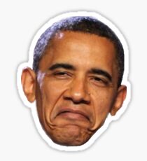 Obama Face Sticker