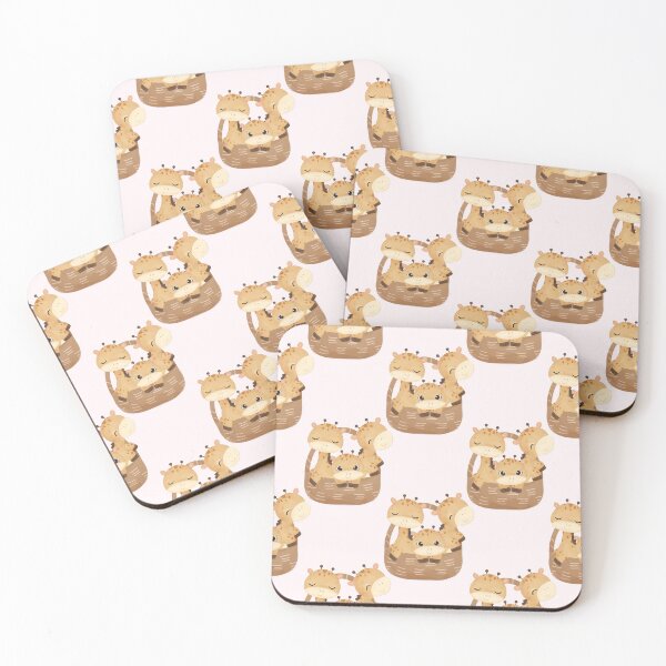 Item preview, Cute Giraffe Family cartoon pattern, giraffi  designed and sold by MamaSweetea.