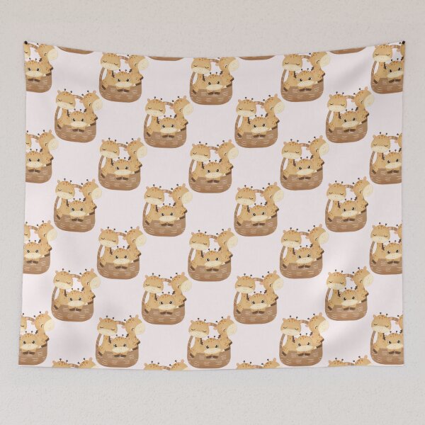 Item preview, Cute Giraffe Family cartoon pattern, giraffi  designed and sold by MamaSweetea.