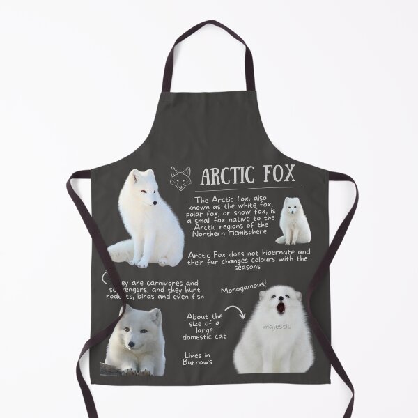Item preview, Arctic Fox Fun Fact designed and sold by KyleNesas.