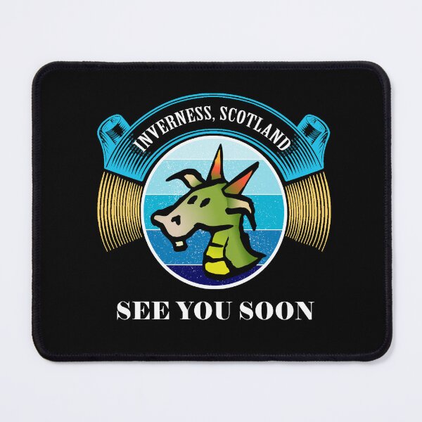 Item preview, loch ness, monster, scotland, Inverness, social distance champion designed and sold by mmammammira.