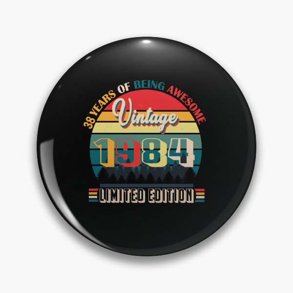 Item preview, 38 years of being awesome vintage 1984 limited edition | Born January 1984 Limited Edition 38 Years Of Being Awesome Vintage , January 1984 38 Years Old , 38th Birthday designed and sold by SimoSaladain.