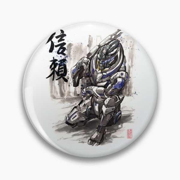 Aperçu de l'œuvre JP Garrus Sumie créée et vendue par FrankieYMoore.