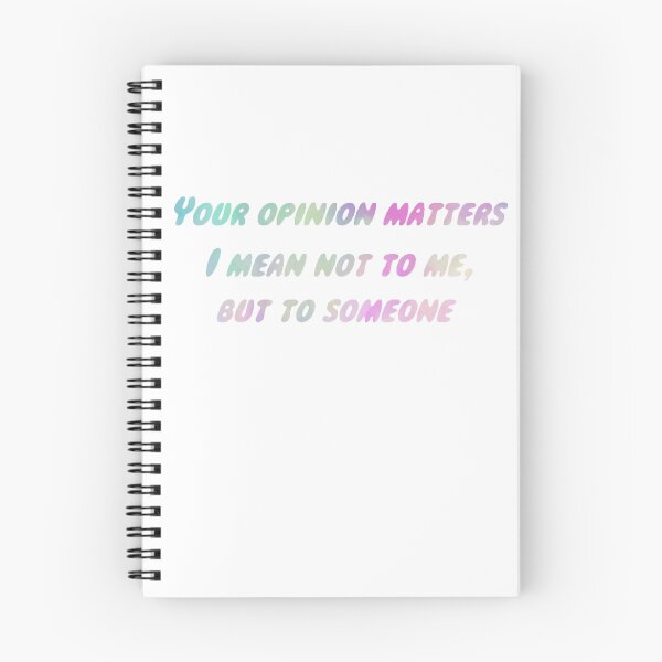Item preview, Your Opinion Matters designed and sold by rainbowcatnip.
