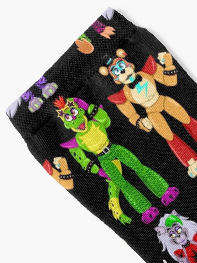 "FNAF Security Breach Glamrock Chica Roxanne Wolf Freddy Fazbear