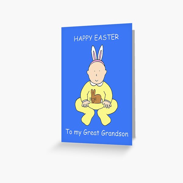 Item preview, Great Grandson Happy Easter designed and sold by KateTaylor.