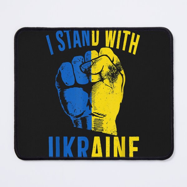 Item preview, I Stand With Ukraine Flag Power Support Ukraine designed and sold by RobBengi24.