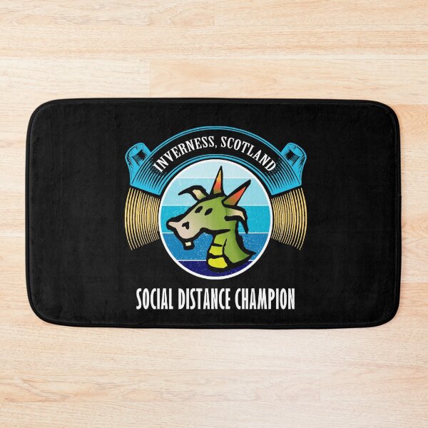 Item preview, loch ness, monster, scotland, Inverness, social distance champion designed and sold by mmammammira.