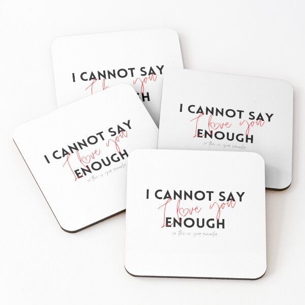 Item preview, I can't say I love you enough so this is your reminder designed and sold by am-L.