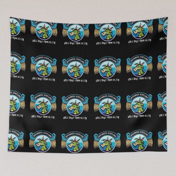 Item preview, loch ness, monster, scotland, Inverness, social distance champion designed and sold by mmammammira.