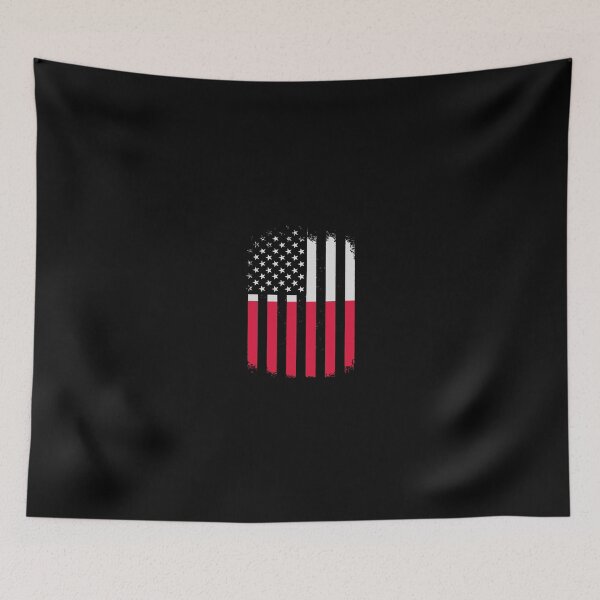 Item preview, Poland And America Flag Polish American Flag designed and sold by celestekey.