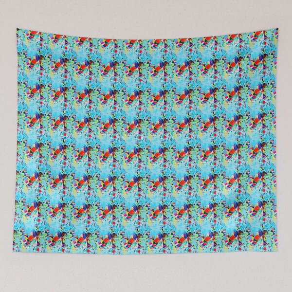 Item preview, Kaleidoscope Blue designed and sold by ArtByMary2020.