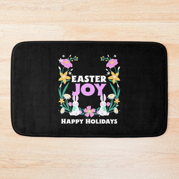 Item preview, Easter Joy Happy Holidays - A Cute Easter Typography designed and sold by Sushee Store.