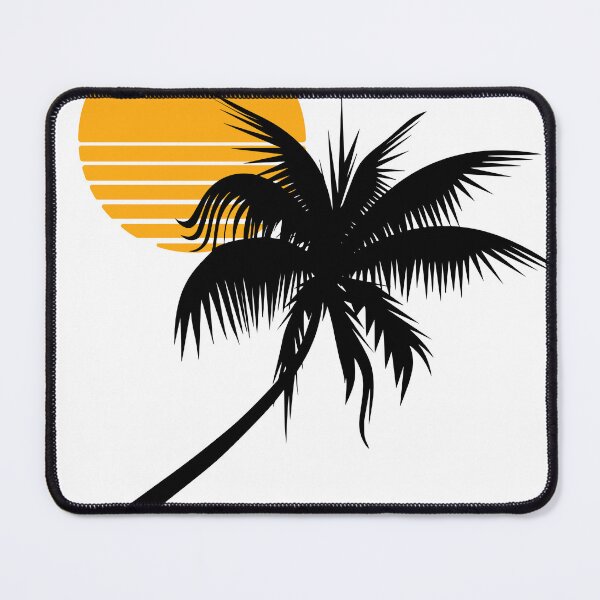 Item preview, Beach Palm Tree Retro Sunset designed and sold by 486DesignCo.