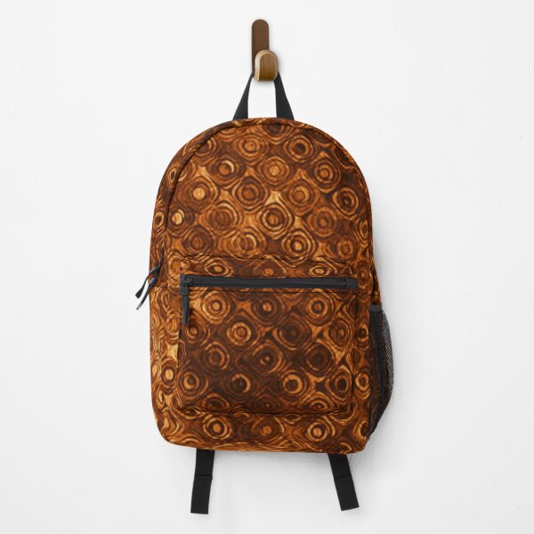 Item preview, Rusty Rain Drops Psychedelia Distortion Orbs Pattern Print Rust Orange Brown Tan Gold designed and sold by Shayna Westfall.