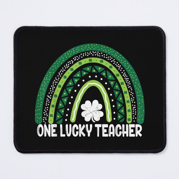 Item preview, One Lucky Teacher Rainbow St Patrick’s Day designed and sold by RobBengi24.