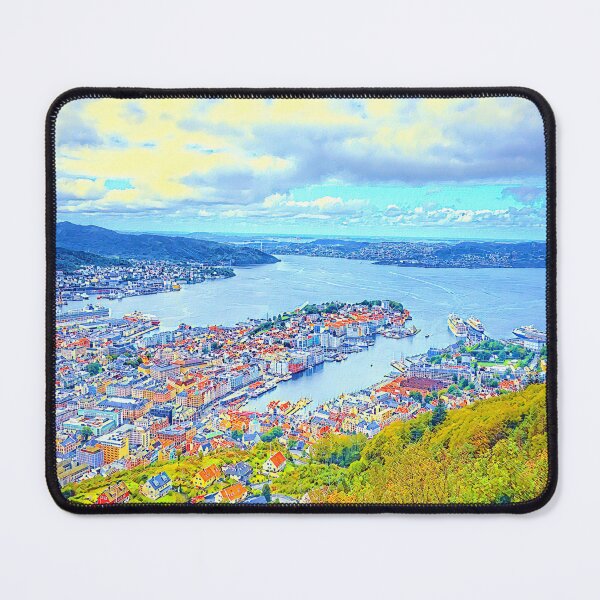 Item preview, Calm Nordic Lakeview of Bergen, Norway Scandinavia designed and sold by Travalex.