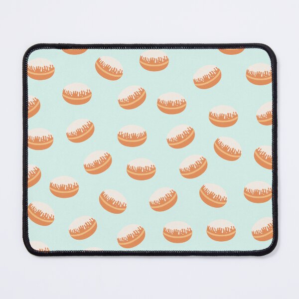 Item preview, Cute Donuts Pattern on Blue Background designed and sold by kapotka.